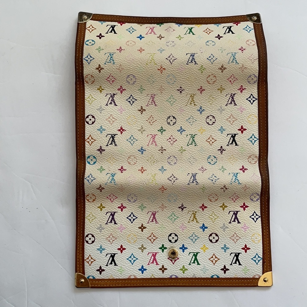 Louis Vuitton multicolored monogram white wallet - Picture 11 of 13